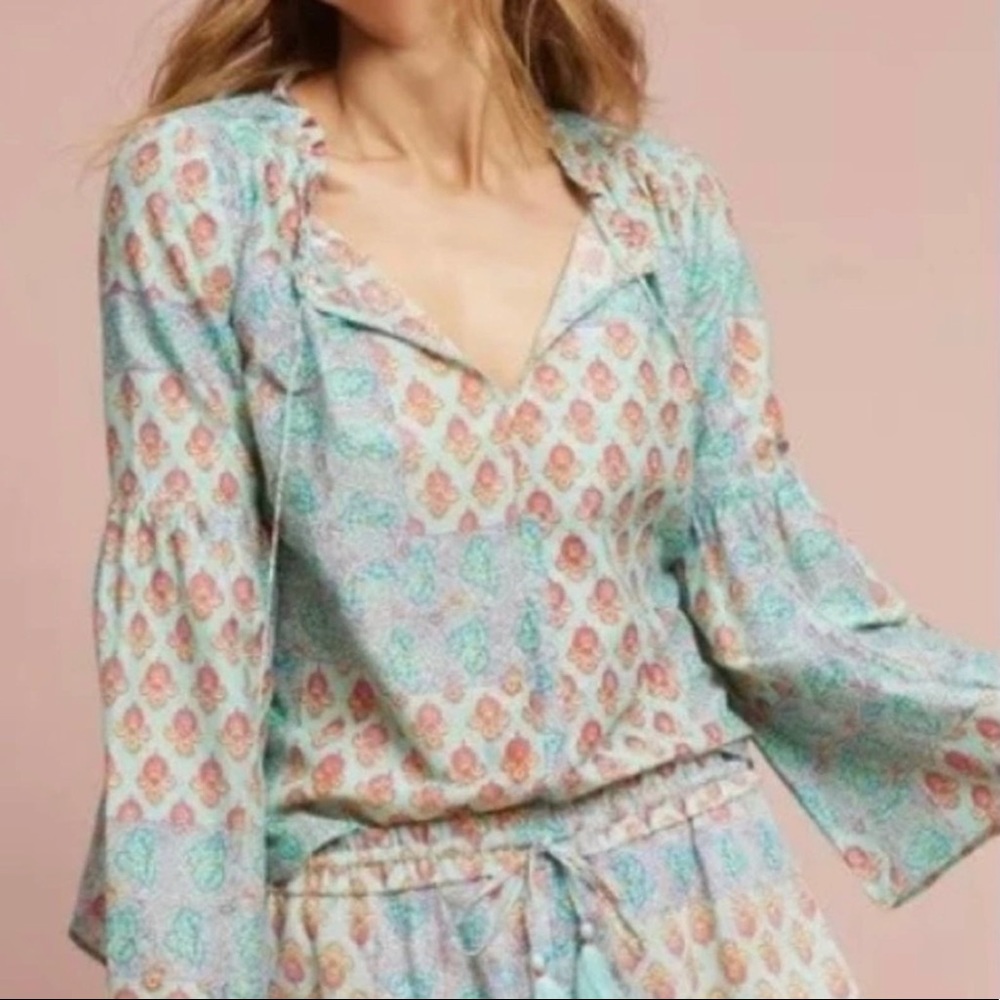 Anthropologie Lilka Sweetest Dreams Boho Top XS
